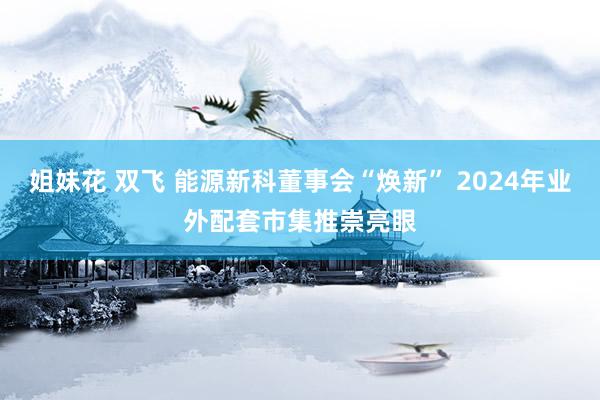 姐妹花 双飞 能源新科董事会“焕新” 2024年业外配套市集推崇亮眼